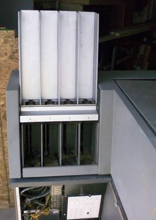 5424 output hoppers